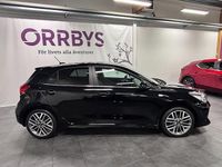 Begagnad Kia Rio GT-Line 120 HK (88 kW) 2018 Svart (svartmetallic) Halvkombi