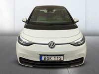 Begagnad VW ID.3 Pro 150 kW (204 HK) 2021 Vit Halvkombi