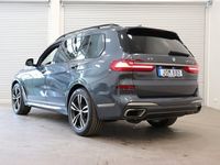 begagnad BMW X7 M50d M-Sport 7-sits INNOVATION SKY B&W VAT/MOMS 400hk
