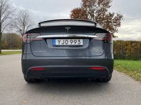 begagnad Tesla Model X P100D Ludicrous 6 Sits Drag FSD 1 Ägare CCS 2017, SUV