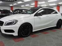 Begagnad Mercedes A180 AMG line 109 HK (80 kW) 2013 Vit Halvkombi