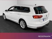 begagnad VW Passat GTE Backkamera Skinn Dragkrok 2017, Kombi