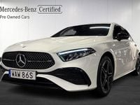 Begagnad Mercedes A250 AMG 163 HK (119 kW) 2023 Vit Halvkombi