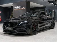 Begagnad Mercedes C63S AMG AMG 510 HK (375 kW) 2020 Svart Sportkupé