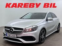 Begagnad Mercedes A180 AMG 122 HK (89 kW) 2017 Silver Halvkombi