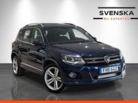 Begagnad VW Tiguan Sportline 177 HK (130 kW) 2015 Mörkblå SUV