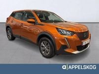 Begagnad Peugeot e-2008 Active 100 kW (136 HK) 2021 Orange SUV