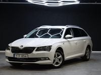 Begagnad Skoda Superb Ambition 150 HK (110 kW) 2018 Vit Kombi