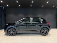 Begagnad Citroën C3 82 HK (60 kW) 2017 Svart Halvkombi