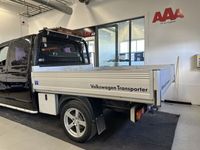 begagnad VW Transporter Flak D-lhytt T30 2.0 TDI 4M Leasbar m