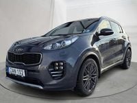 Begagnad Kia Sportage GT-Line 177 HK (130 kW) 2017 Grå SUV