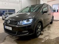 Begagnad VW Sharan 150 HK (110 kW) 2016 Mörkbrun (brun) Minibuss