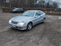 Begagnad Mercedes C180 143 HK (105 kW) 2005 Silver Sportkupé