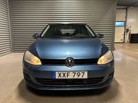 Begagnad VW Golf VII 105 HK (77 kW) 2014 Blå Halvkombi
