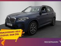 Begagnad BMW X3 M Sport 184 HK (135 kW) 2022 Blå SUV
