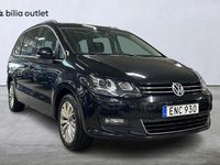Begagnad VW Sharan 140 HK (102 kW) 2014 Svart Minibuss
