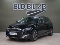 Begagnad Peugeot 308 120 HK (88 kW) 2015 Svart Halvkombi