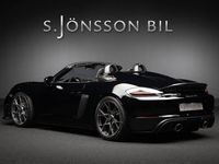 Begagnad Porsche 718 Spyder 501 HK (368 kW) 2023 Svart Cab
