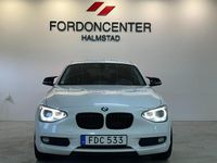 Begagnad BMW 118 143 HK (105 kW) 2014 Vit Halvkombi