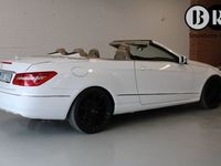 begagnad Mercedes E200 Cabriolet VÄLSERVAD 20" FÄLGAR