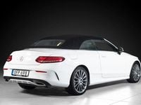 Begagnad Mercedes C200 AMG line 184 HK (135 kW) 2016 Vit Cab