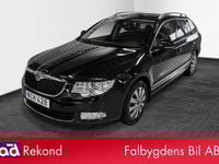 Begagnad Skoda Superb Ambition 140 HK (102 kW) 2012 Svart Kombi