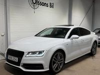 Begagnad Audi A7 S-Line 313 HK (230 kW) 2012 Vit Halvkombi