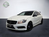 Begagnad Mercedes A200 AMG line 136 HK (100 kW) 2013 Vit Halvkombi