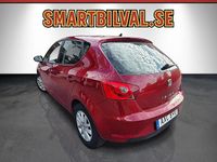 Begagnad Seat Ibiza Style 86 HK (63 kW) 2013 Mörkröd Halvkombi