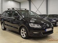 Begagnad VW Sharan 150 HK (110 kW) 2011 Svart Minibuss