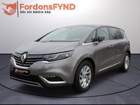 begagnad Renault Espace 1.6 dCi EDC Euro 6 taklucka navi 7sits