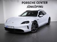 Ny Porsche Taycan 4S Sport Turismo 400 kW (544 HK) 2025 Röd Sedan