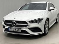 Begagnad Mercedes CLA200 AMG line 163 HK (119 kW) 2022 Vit Sportkupé