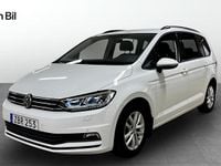Begagnad VW Touran 110 HK (80 kW) 2017 Vit (pure white) Minibuss