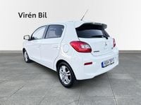 Begagnad Mitsubishi Space Star 80 HK (58 kW) 2016 Vit Kombi