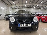 Begagnad Kia Picanto 65 HK (47 kW) 2011 Svart Halvkombi