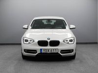 begagnad BMW 116 d 5-dörrars Sport line P-sensor Keyless Lågmilare