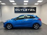 Begagnad Hyundai i30 Premium 136 HK (100 kW) 2015 Blå Halvkombi