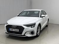 Begagnad Audi A3 Advanced Plus 150 HK (110 kW) 2021 Vit Sedan
