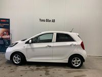 Begagnad Kia Picanto 67 HK (49 kW) 2017 Vit Halvkombi