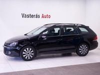 Begagnad VW Golf VI 102 HK (75 kW) 2010 Svart Halvkombi