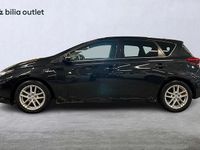 Begagnad Toyota Auris 99 HK (72 kW) 2018 Svart Halvkombi