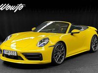 Begagnad Porsche 911 Carrera 4S Cabriolet 450 HK (330 kW) 2019 Gul Cab