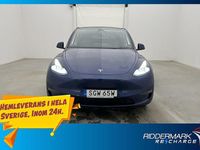 Begagnad Tesla Model Y Long Range AWD 378 kW (514 HK) 2021 Blå SUV