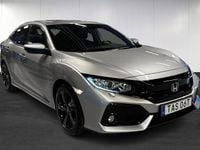Begagnad Honda Civic Elegance 126 HK (92 kW) 2019 Silver Halvkombi