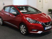 Begagnad Nissan Micra S 90 HK (66 kW) 2017 Röd Halvkombi