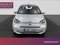 begagnad VW e-up! 18.7 kWh Driver assist Sensorer CCS 2014, Halvkombi