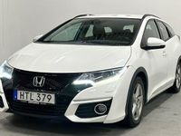 Begagnad Honda Civic 141 HK (103 kW) 2015 Vit Kombi