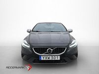 Begagnad Volvo V40 R-Design 152 HK (111 kW) 2018 Svart Halvkombi