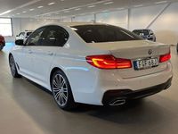 begagnad BMW 520 d Sedan 520 Steptronic M Sport Navi 2020 Vit